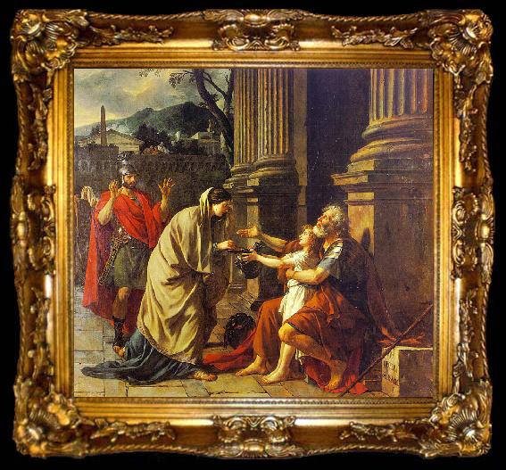 framed  Jacques-Louis David Belisarius, ta009-2